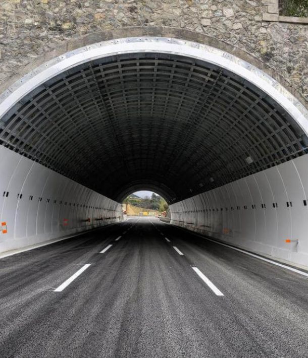 Blindaggio metallico galleria